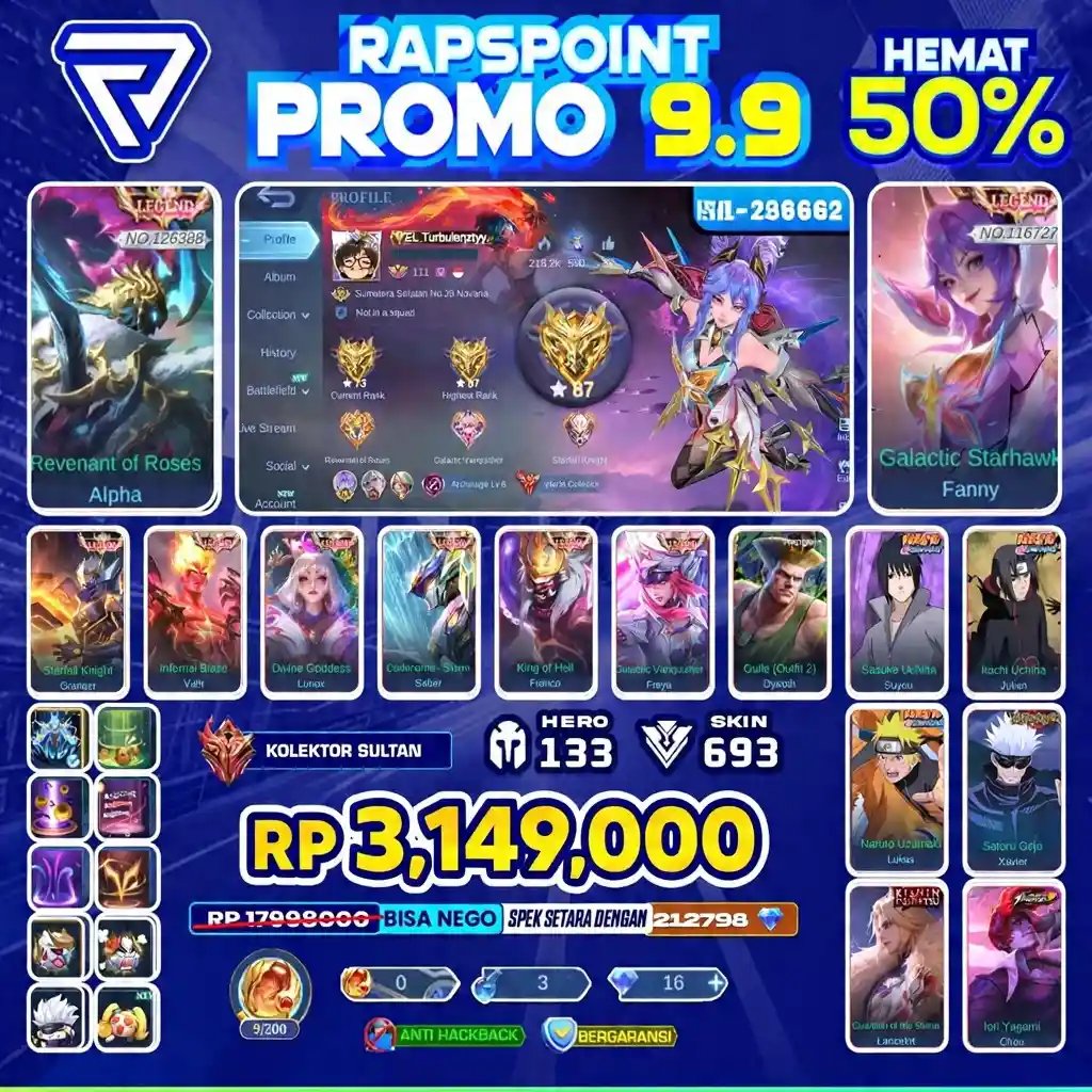 Beli Akun ALPHA LEGEND