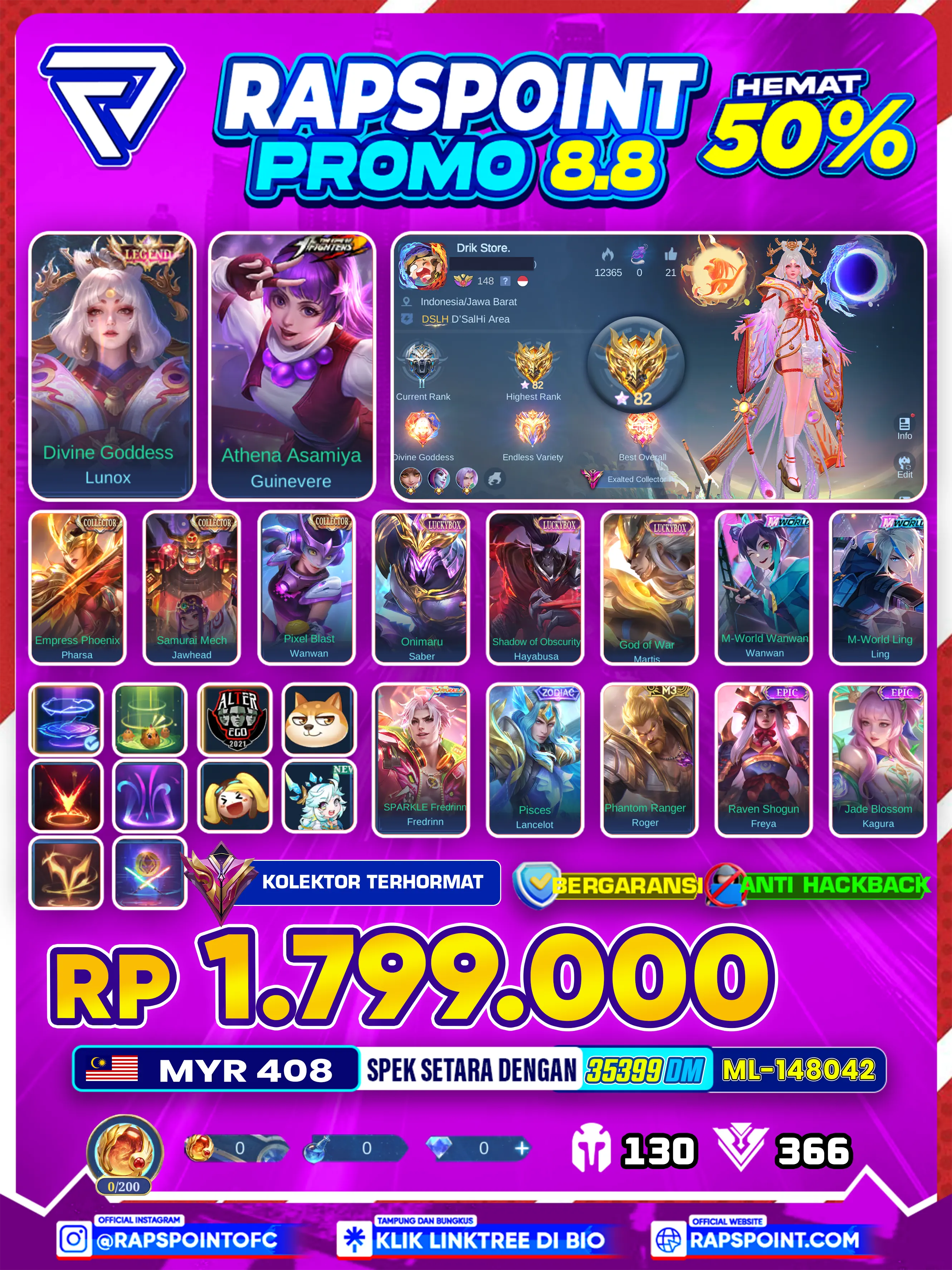 LUNOX LEGEND