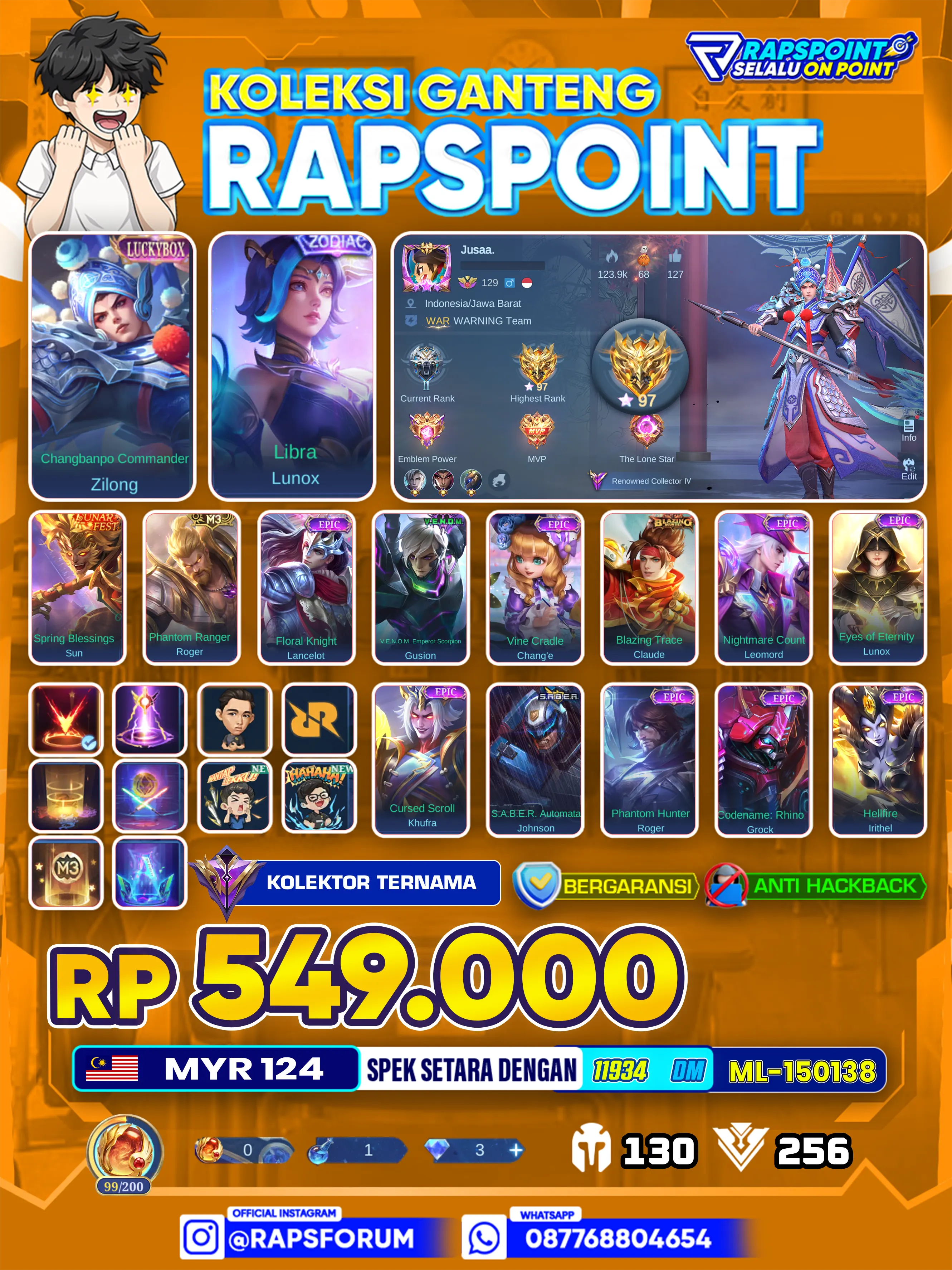 ZILONG EPIC LIMIT