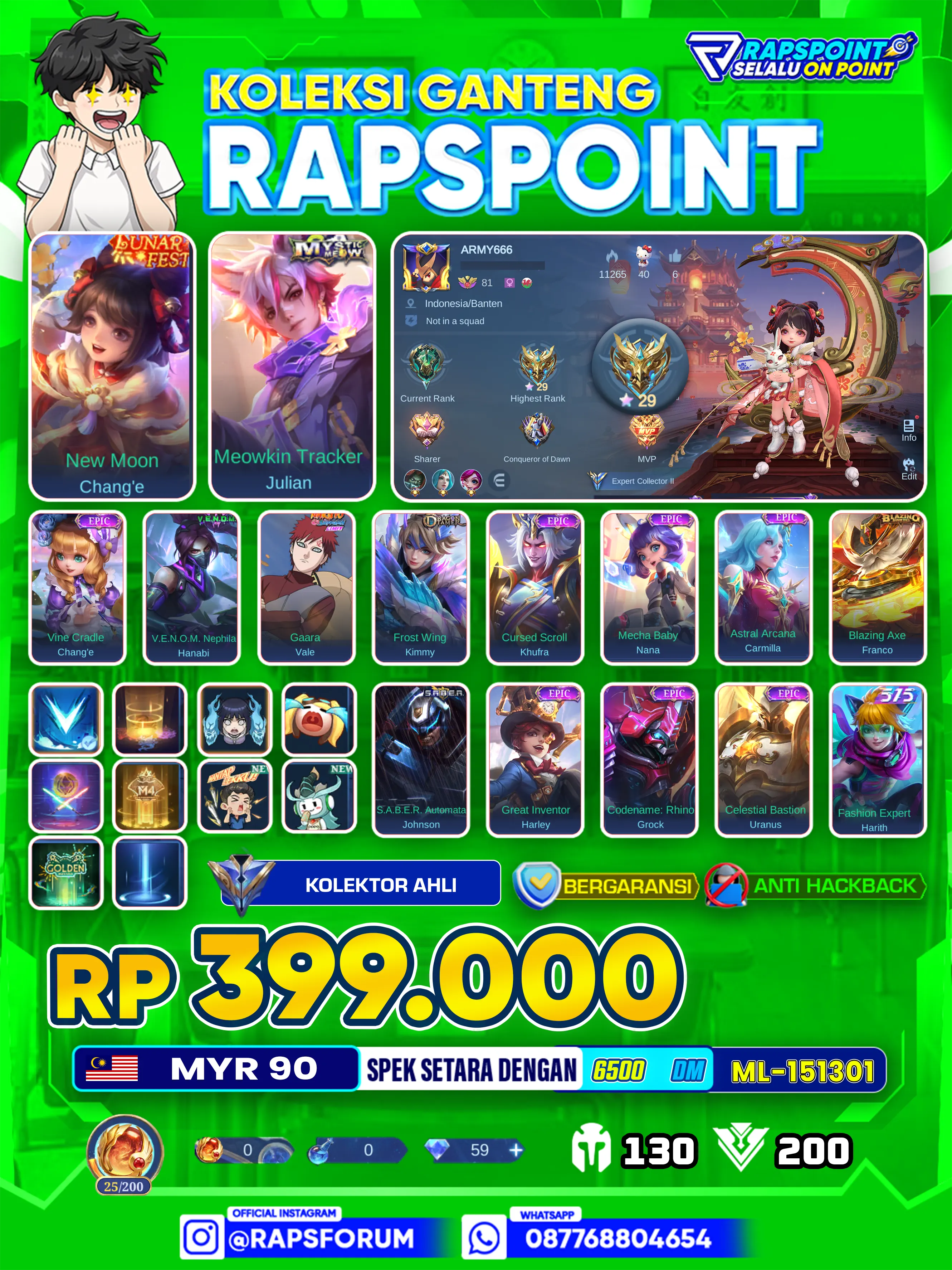 CHANGE LUNAR FEST