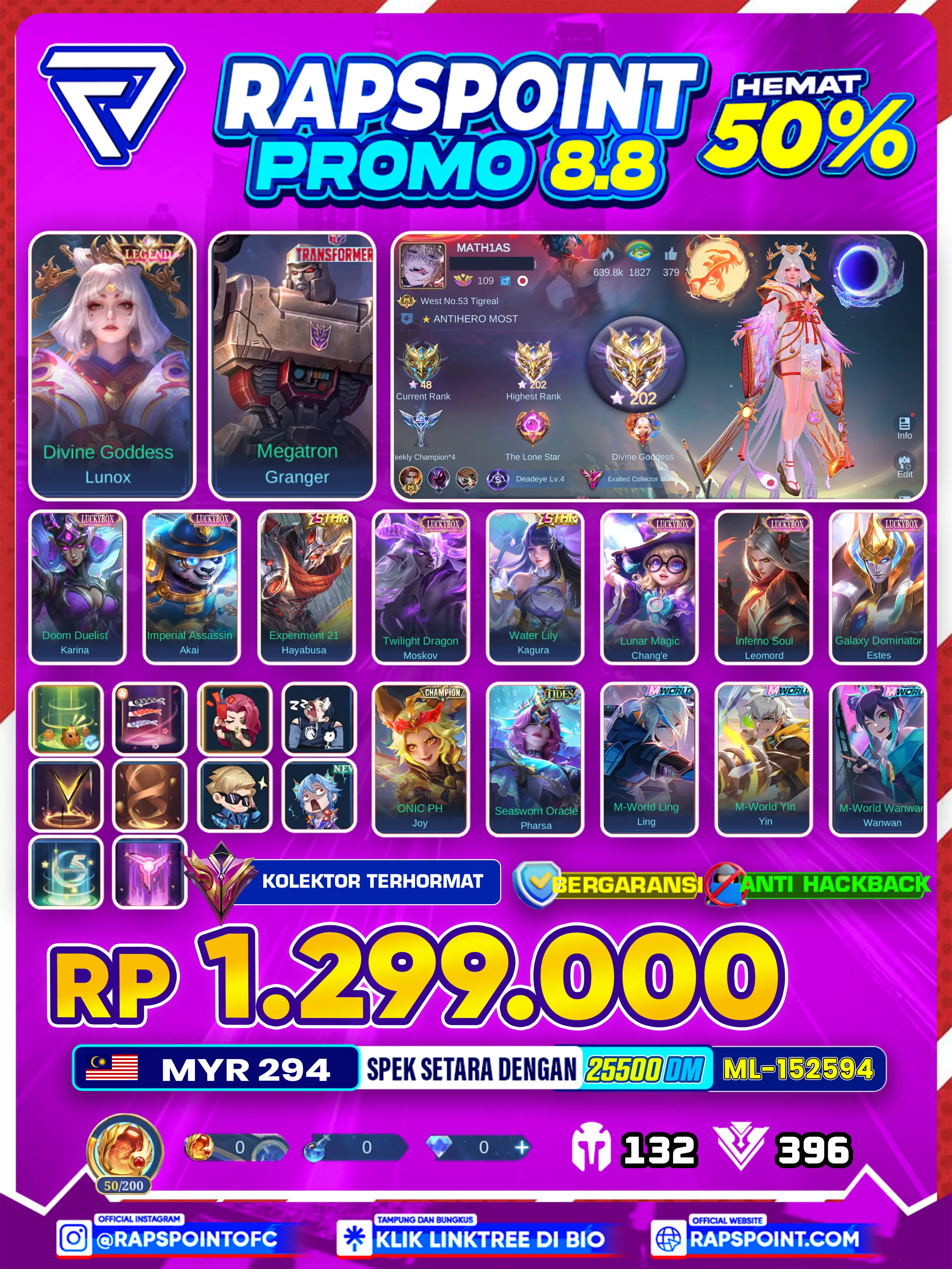 LUNOX LEGEND