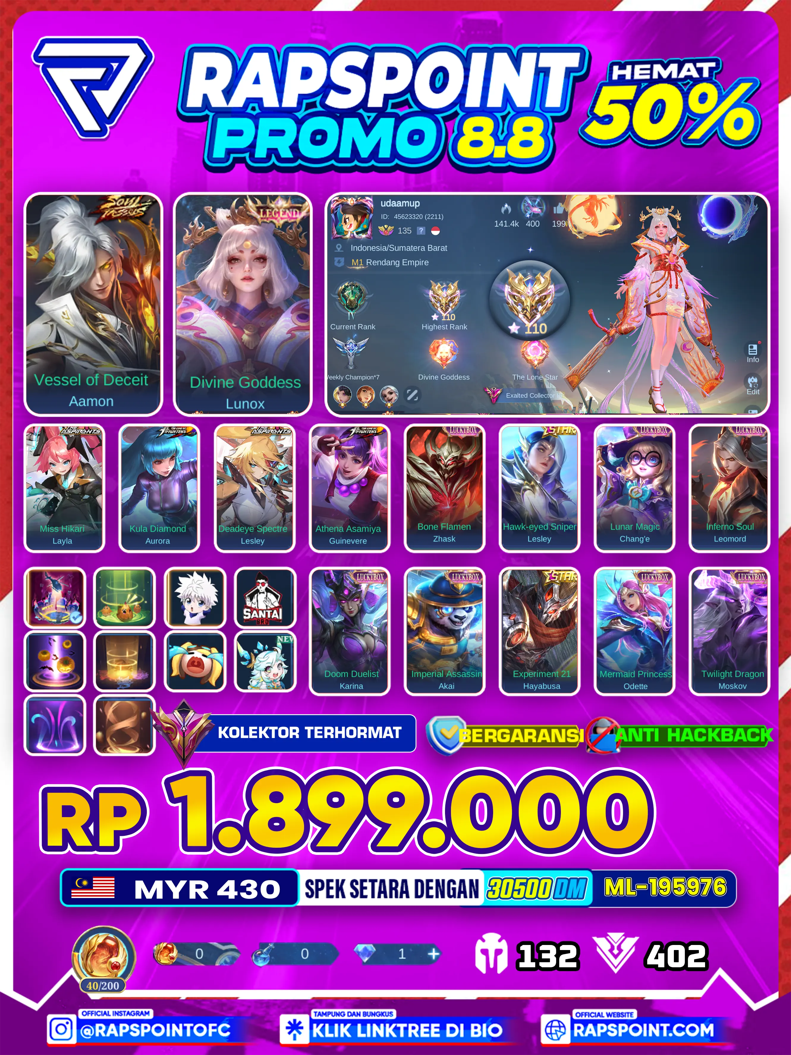 LUNOX LEGEND