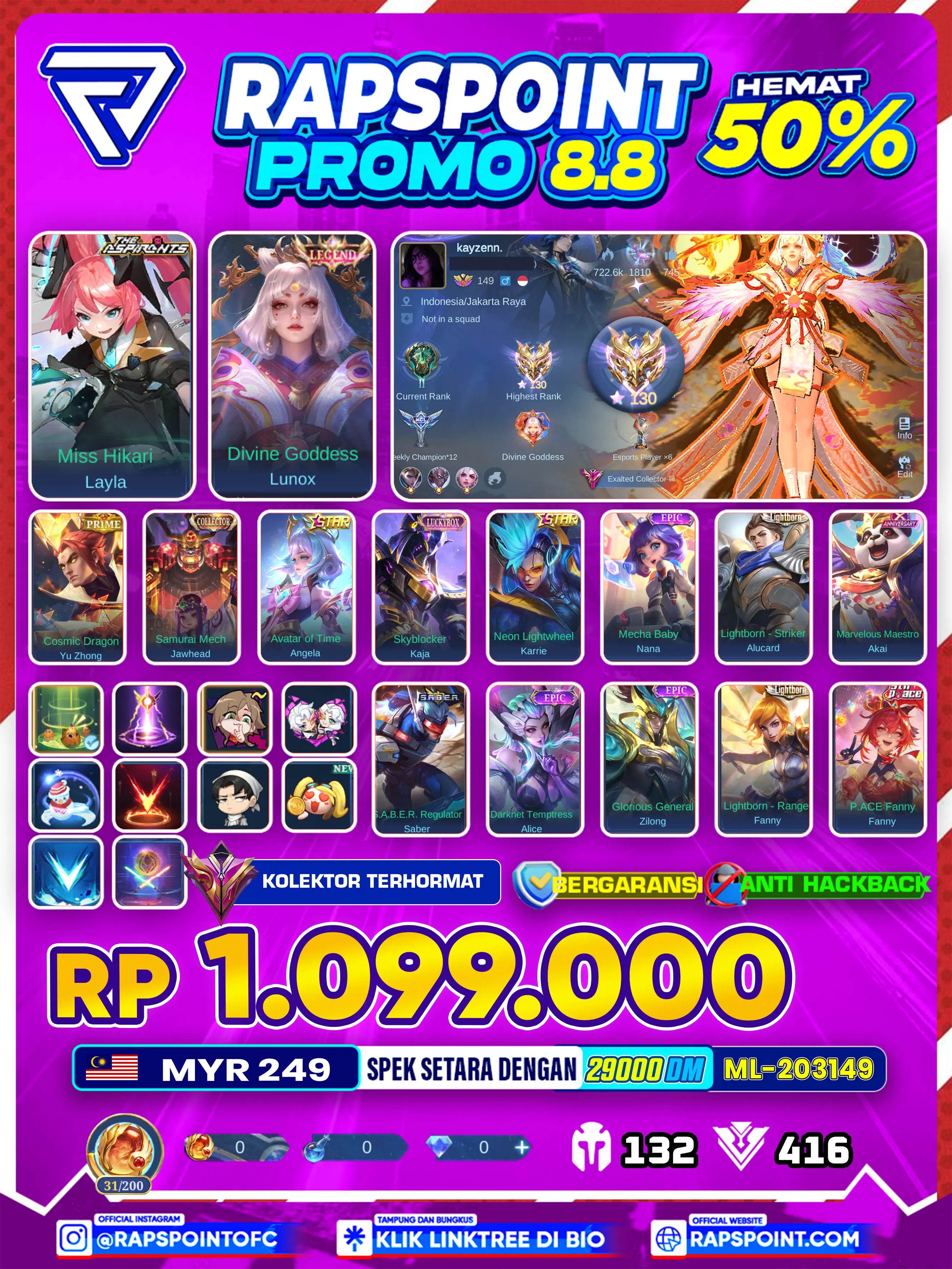 LUNOX LEGEND
