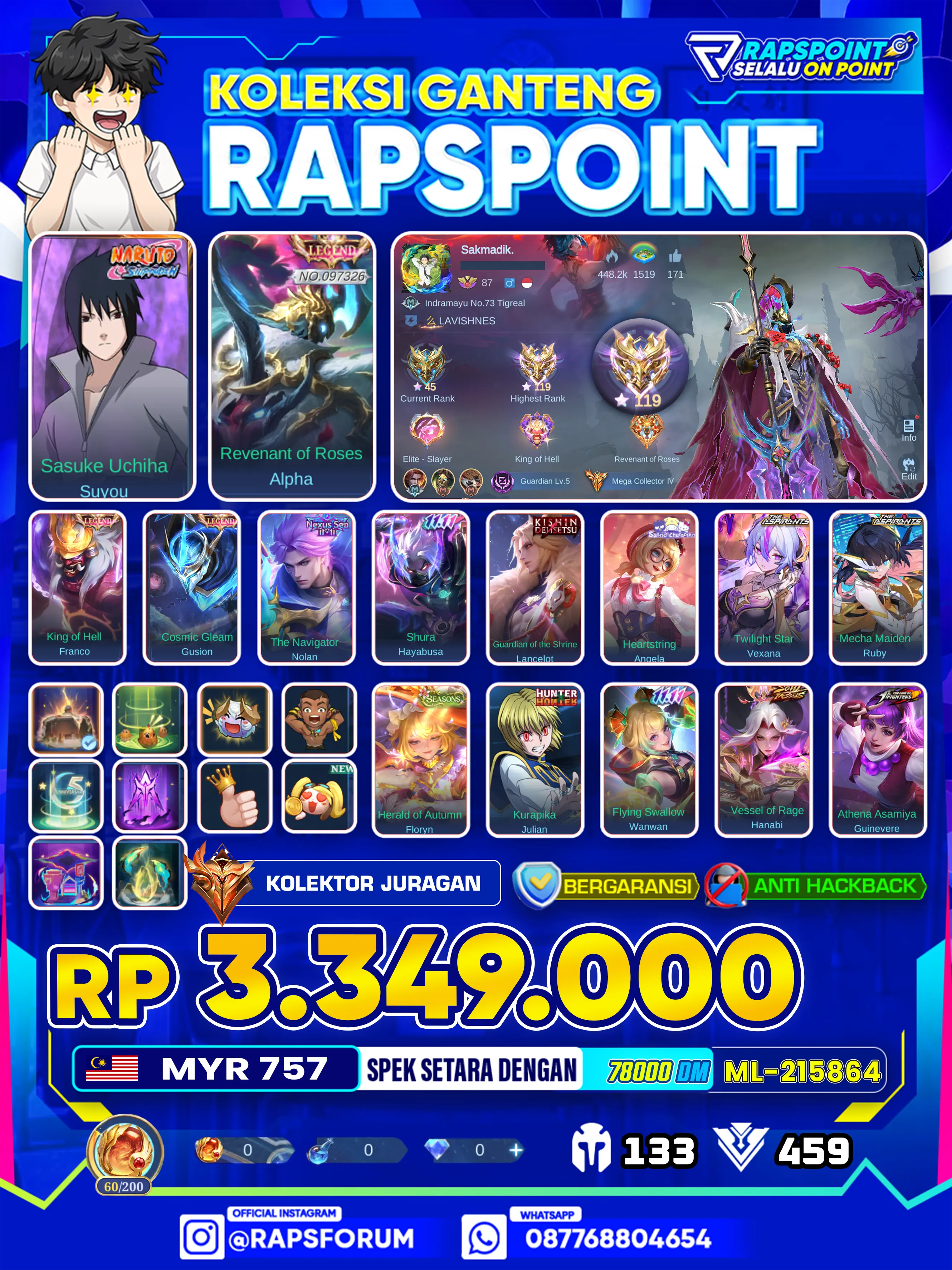 Beli Akun ALPHA LEGEND
