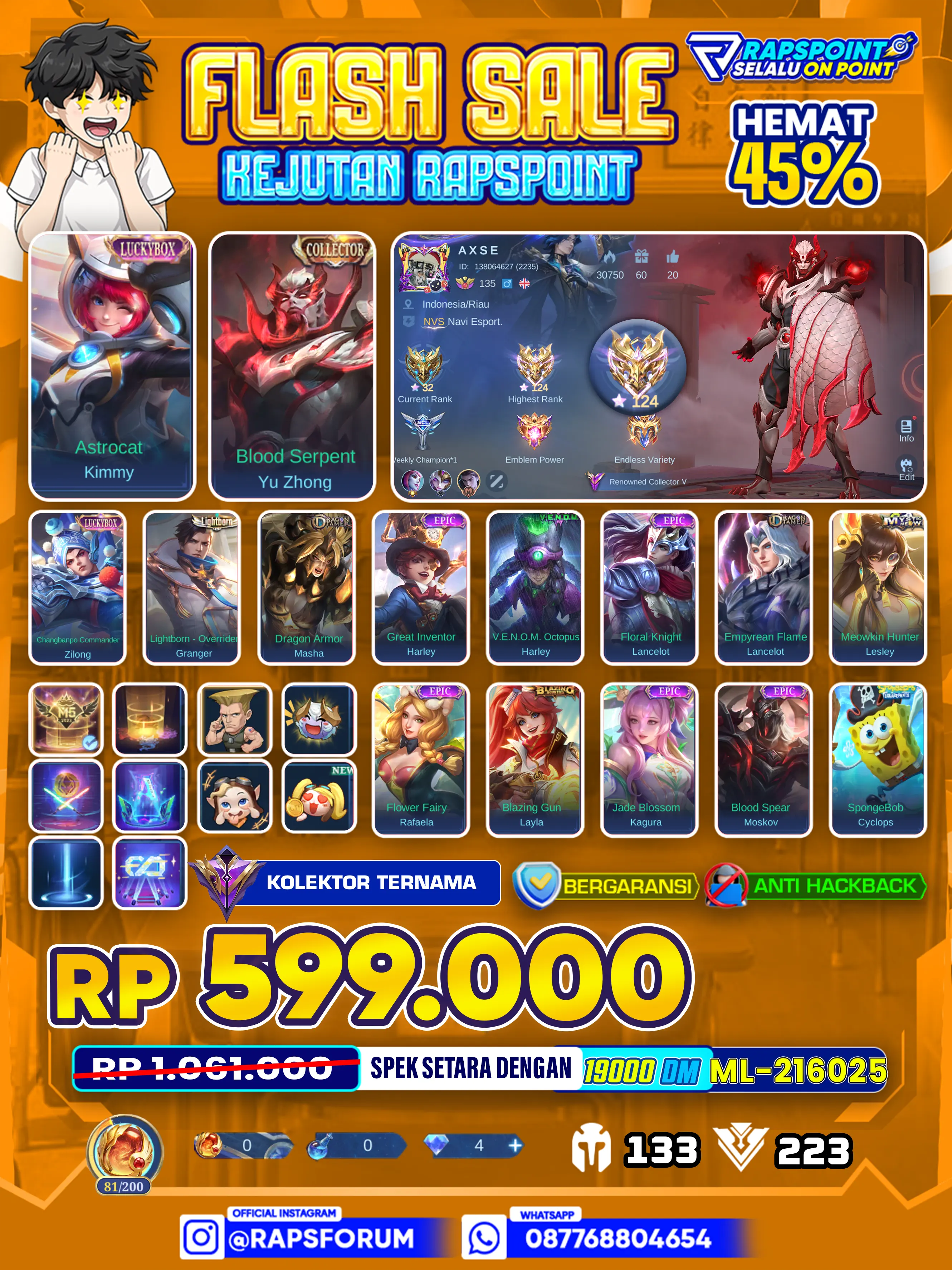 YU ZHONG COLLECTOR