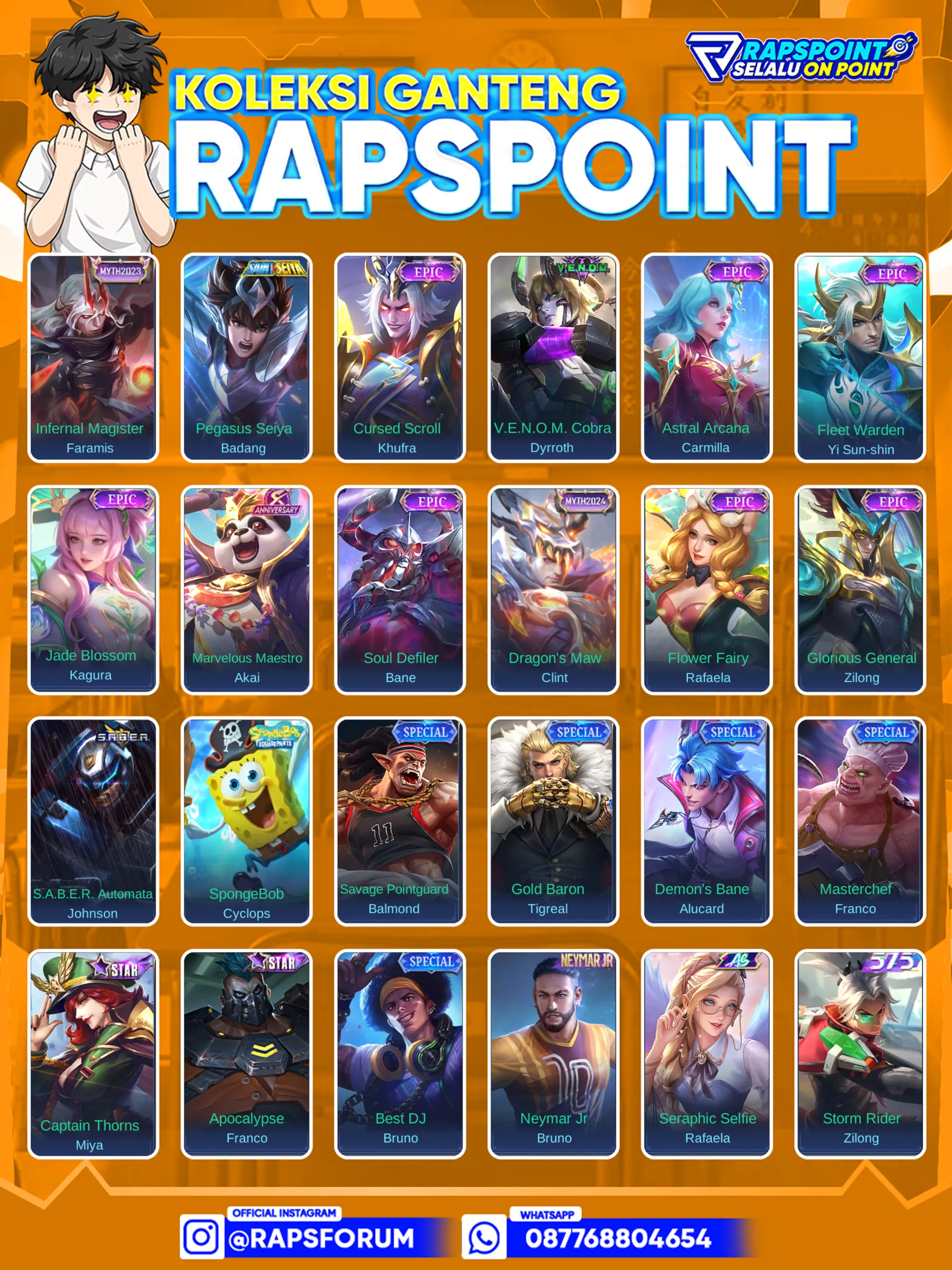 GUSION COLLECTOR - Gambar 2