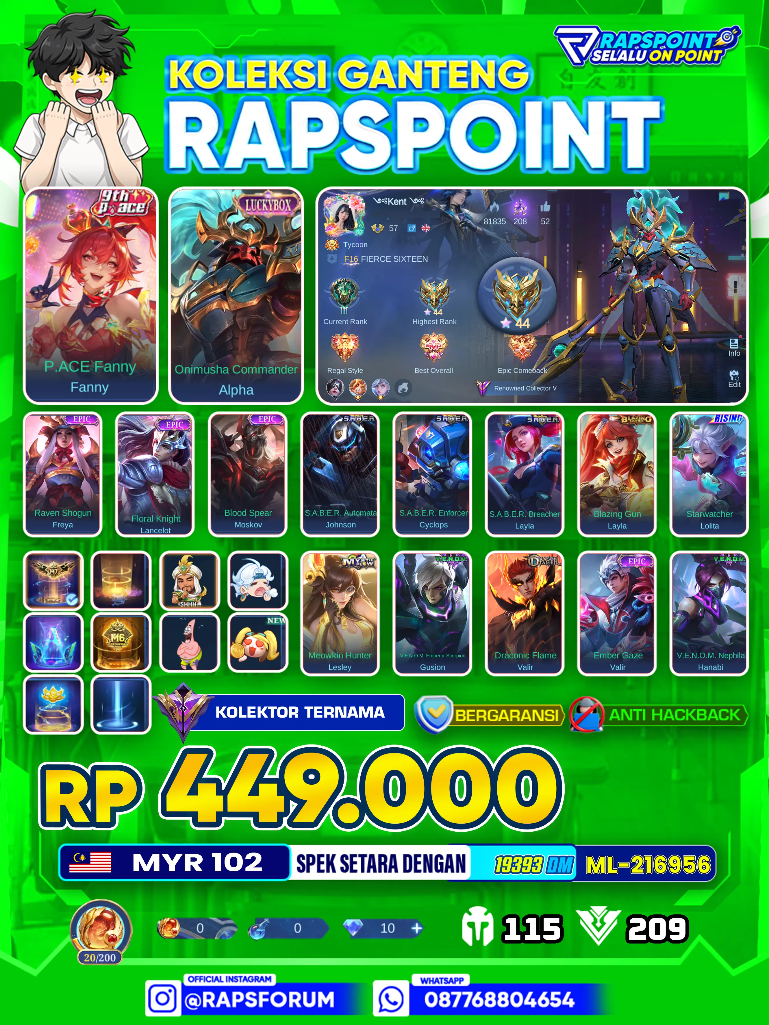 ALPHA EPIC LIMIT