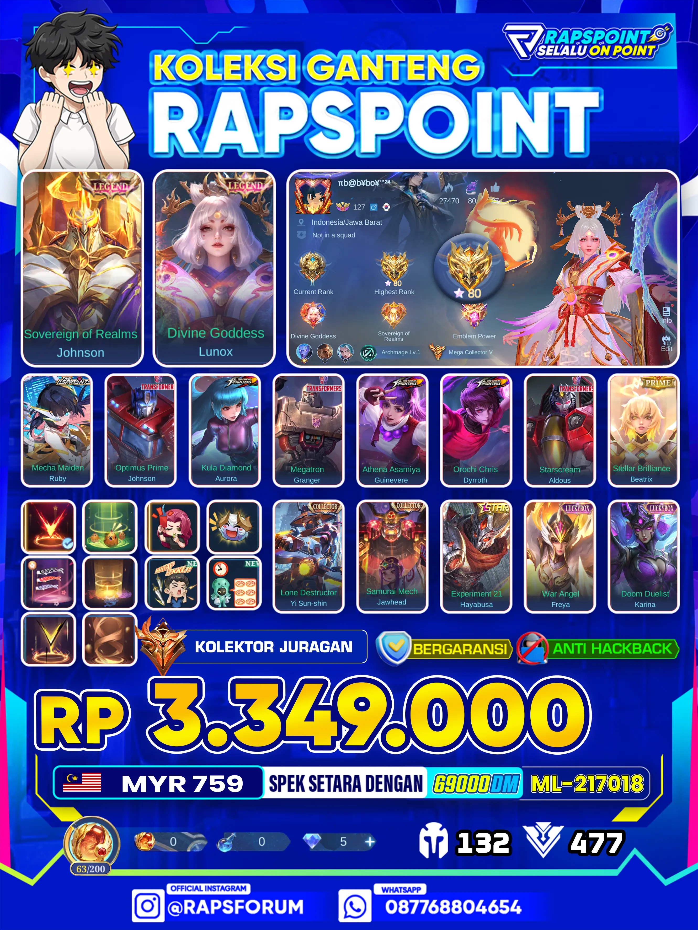 LUNOX LEGEND