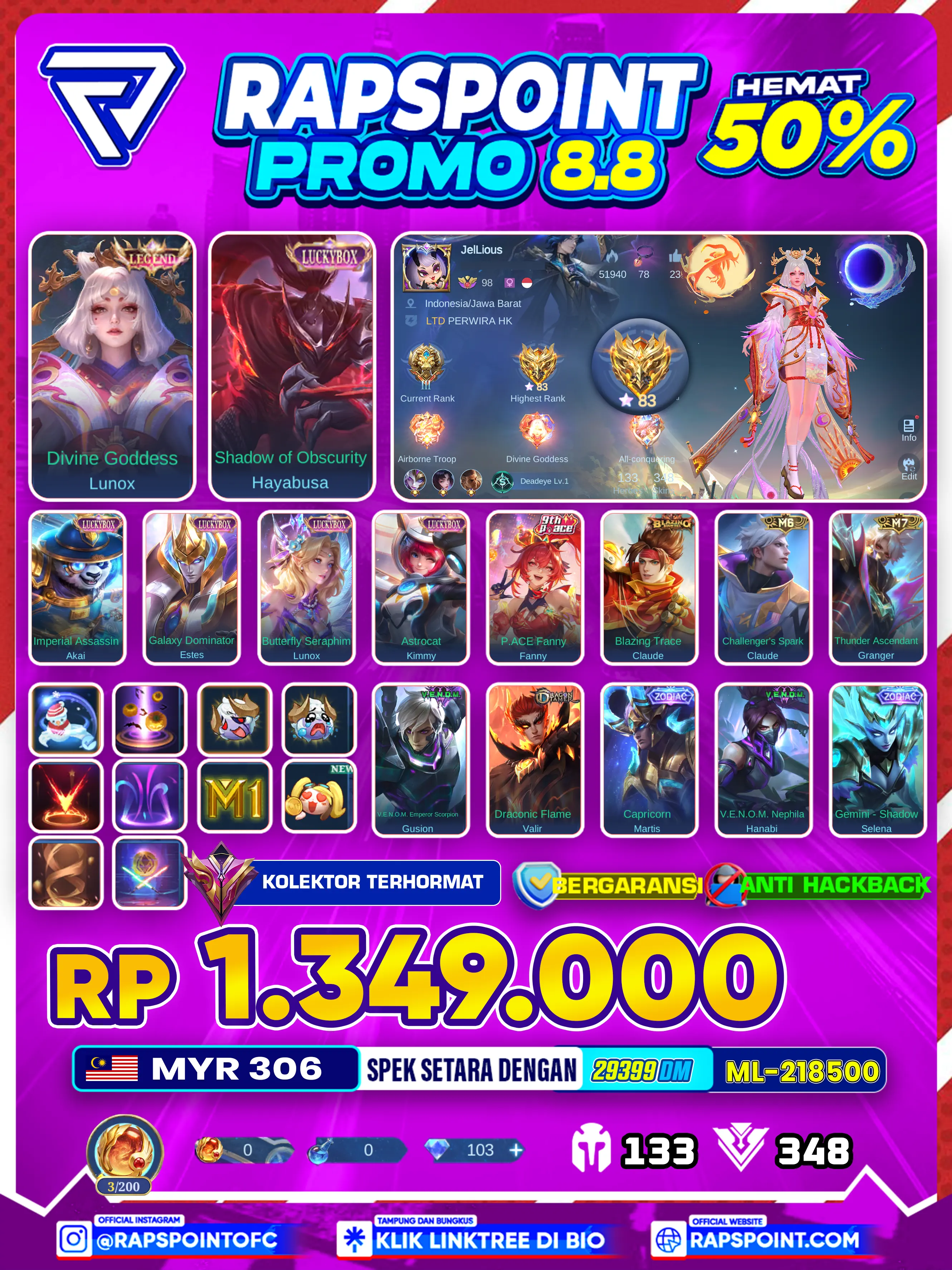 LUNOX LEGEND