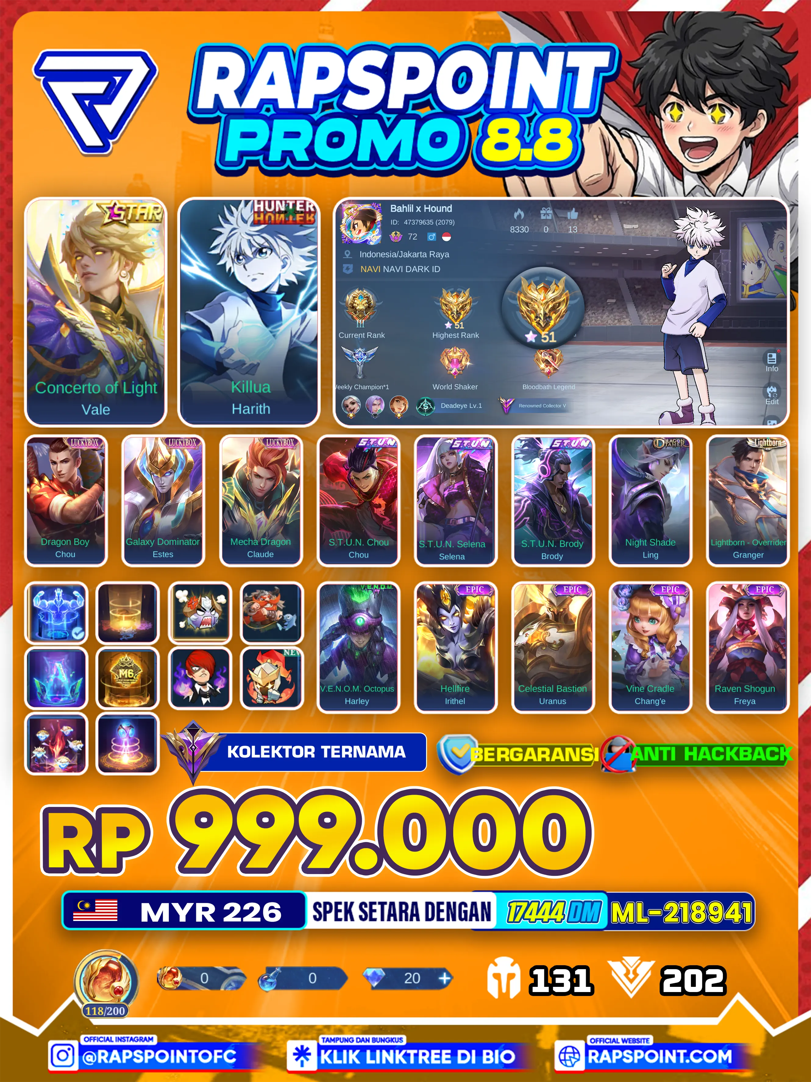 HARITH HUNTER X HUNTER
